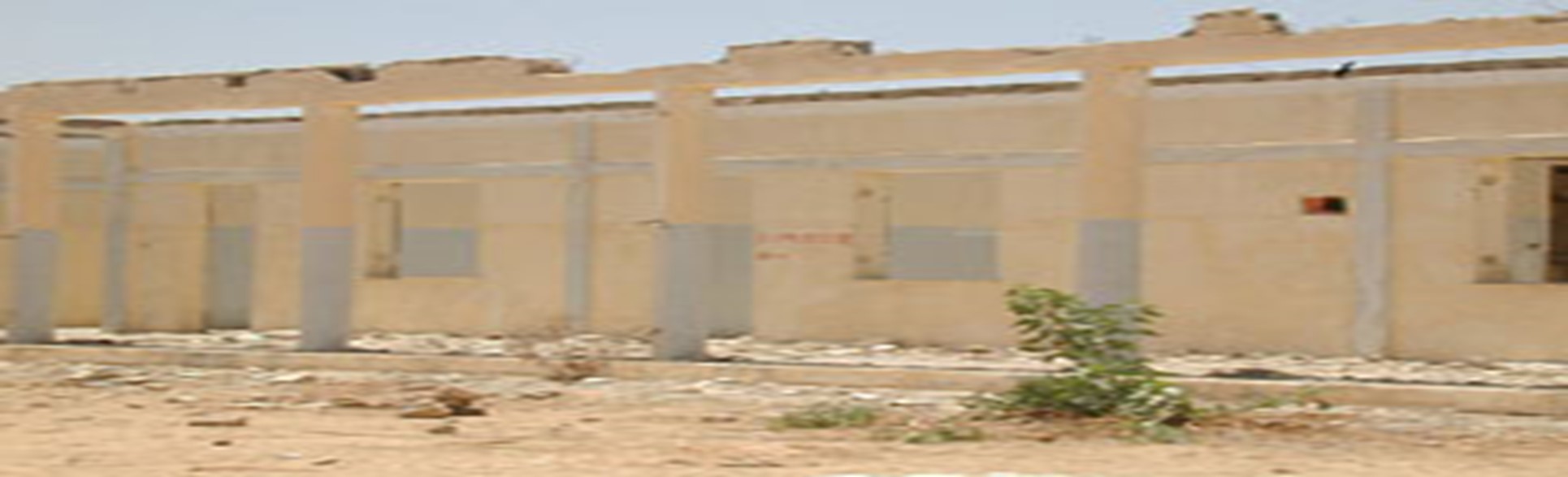 Destroyed houses in Serha