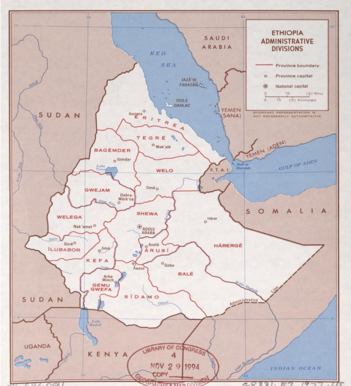 Ethiopia’s Boundary Policy: From Imperial Consolidation to Contemporary Contradictions 1 colinialcro
