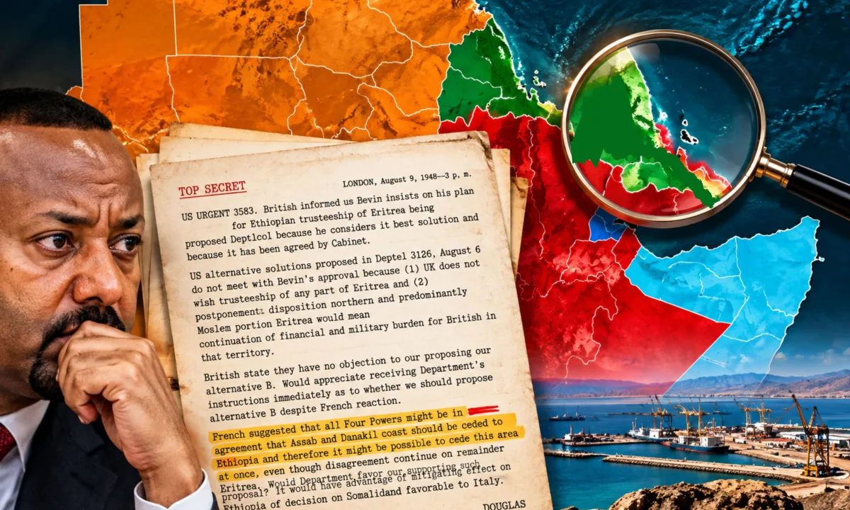Assab Was Not Ethiopia’s to Lose: The 1948 American Document That Challenges Abiy Ahmed’s Red Sea Narrative 41 Assabneverethiopia